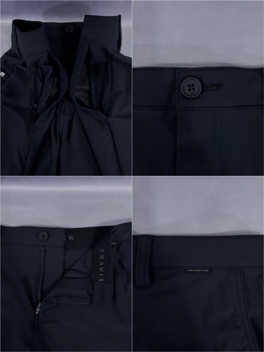 TravisMathew Hero Hour Golf Shorts Mens 34 Black Performance Athletic 8" Inseam - Picture 4 of 15